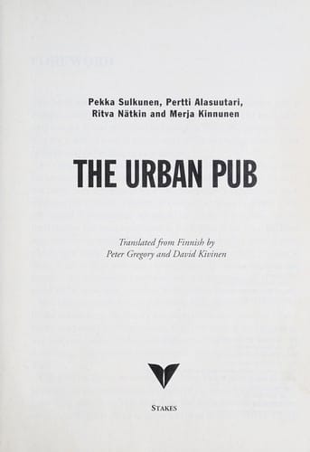 The urban pub