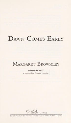 Dawn comes early