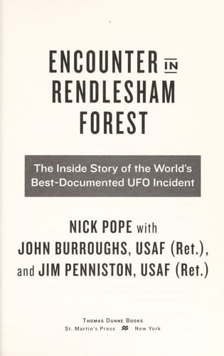 Encounter in Rendlesham Forest