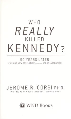 Who really killed Kennedy?