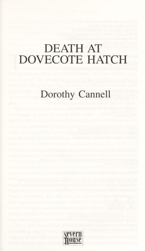 Death at Dovecote Hatch