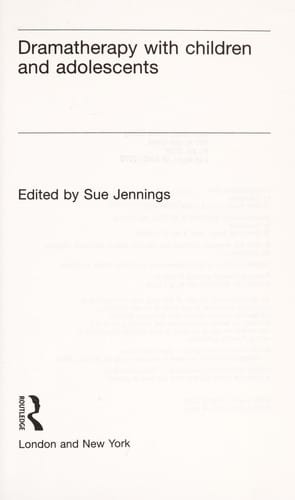 Dramatherapy with children and adolescents