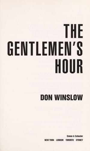 The gentlemen's hour