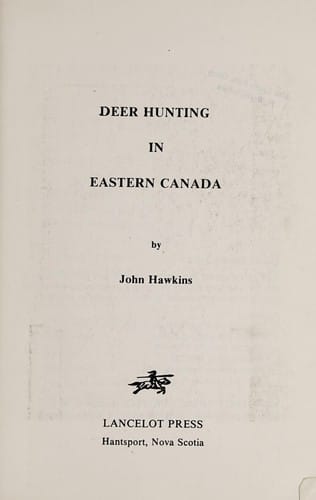Deer hunting in eastern Canada