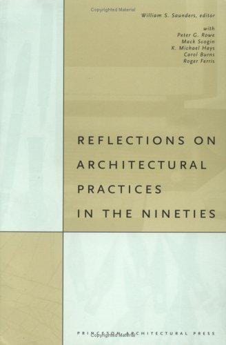 Reflections on architectural practices in the nineties