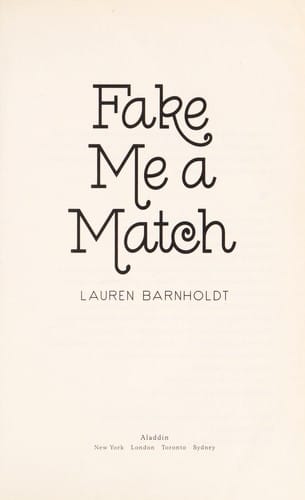 Fake me a match
