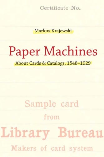 Paper machines
