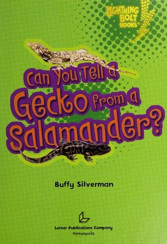 Can you tell a gecko from a salamander?
