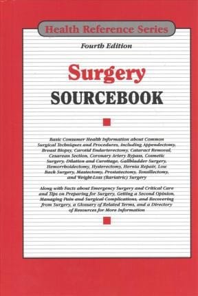 Surgery sourcebook