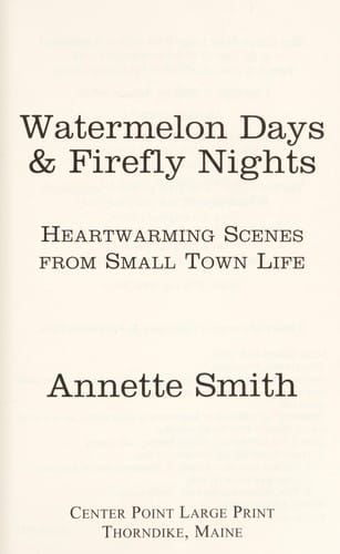 Watermelon days & Firefly nights