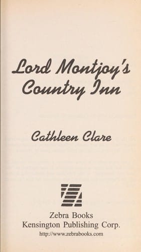 Lord Montjoy's Country Inn