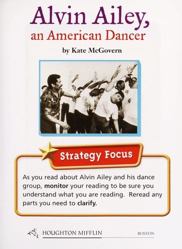 Alvin ailey, an american dancer, level 4 theme 5.2