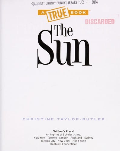 The sun
