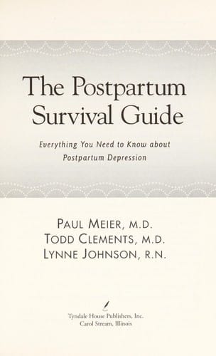 The postpartum survival guide
