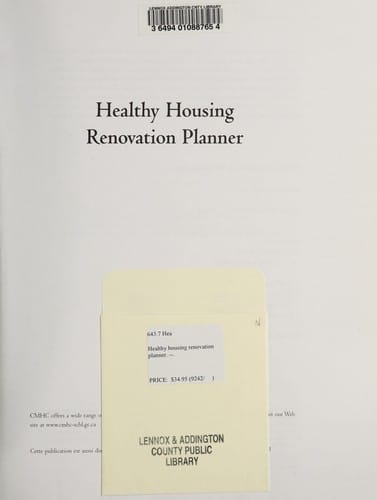 Health housing renovation planner
