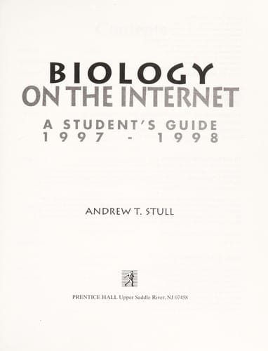 Biology on the Internet 1997-1998