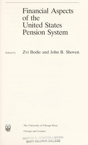 Financial aspects of the United States pension system