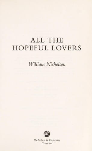 All the hopeful lovers