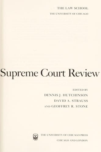 The Supreme Court review