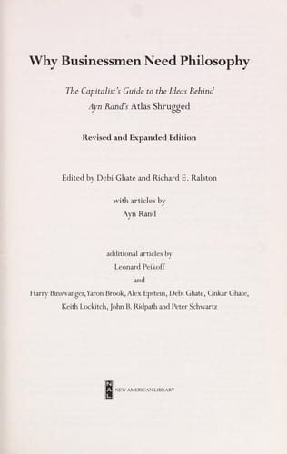 Why businessmen need philosophy