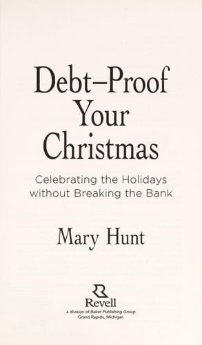 Debt-proof your Christmas
