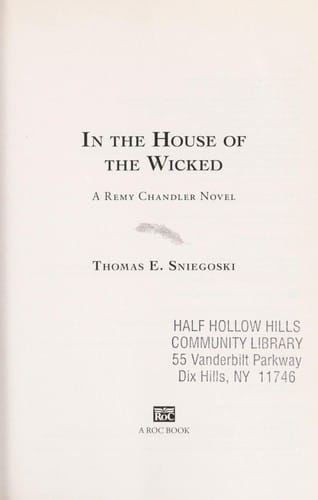 In the house of the wicked