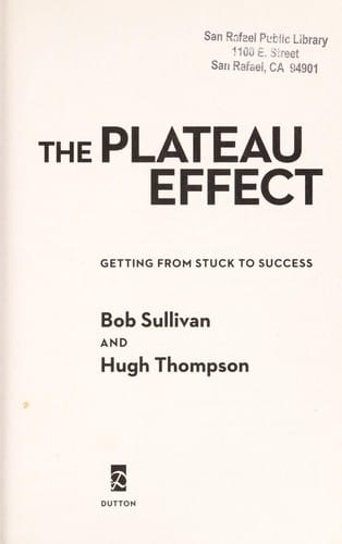 The plateau effect