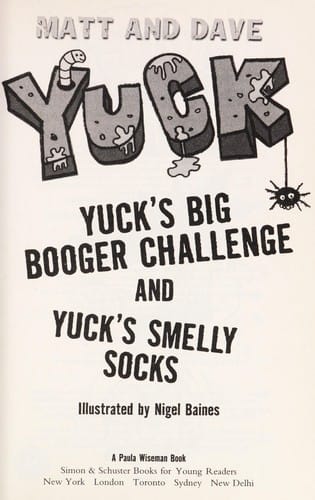 Yuck's big booger challenge