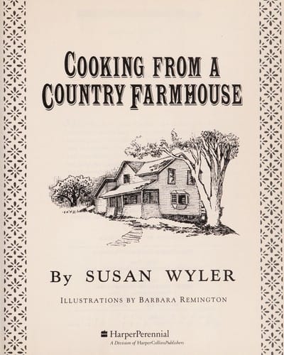 Cooking from a country farmhouse