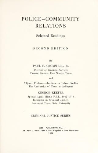 Police-community relations