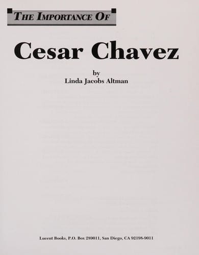 Cesa r Chavez