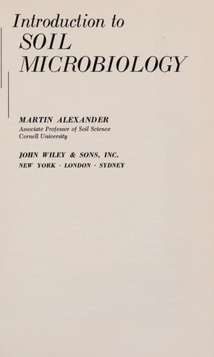 Introduction to soil microbiology