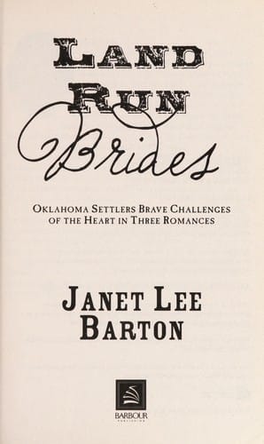 Land run brides
