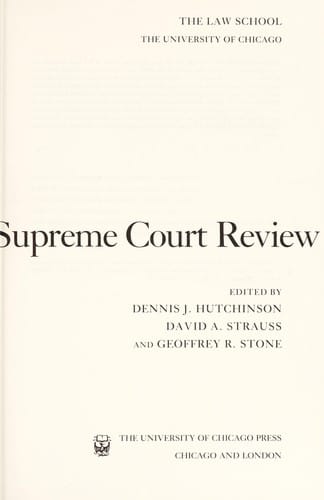 The Supreme Court review