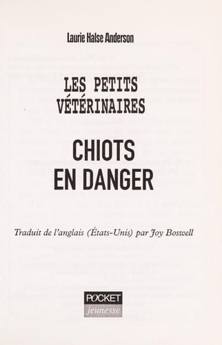 Chiots en danger