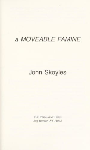 A moveable famine
