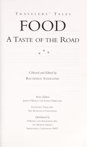 Travelers' Tales food