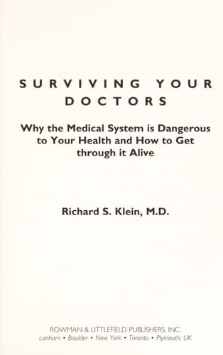 Surviving your doctors