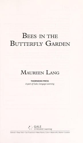 Bees in the butterfly garden