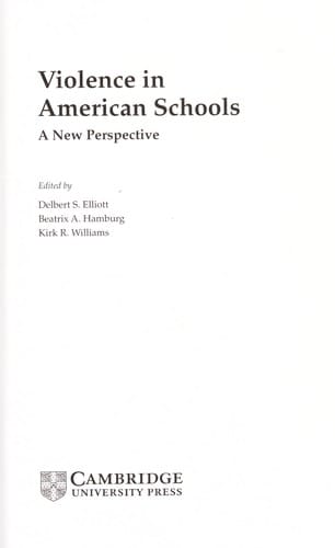Violence in American schools