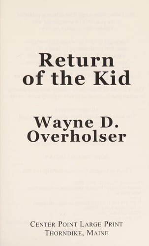 Return of the kid
