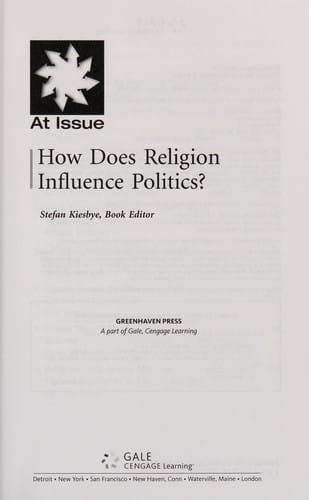 How does religion influence politics?