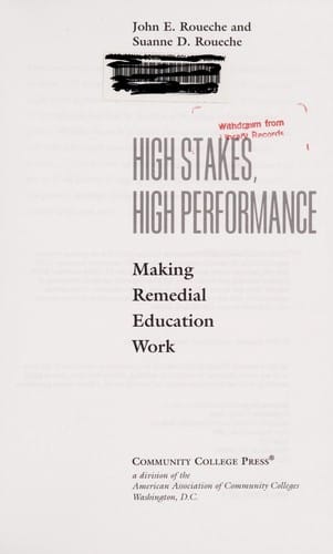 High stakes, high performance