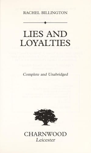 Lies and loyalties
