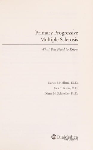 Primary progressive multiple sclerosis