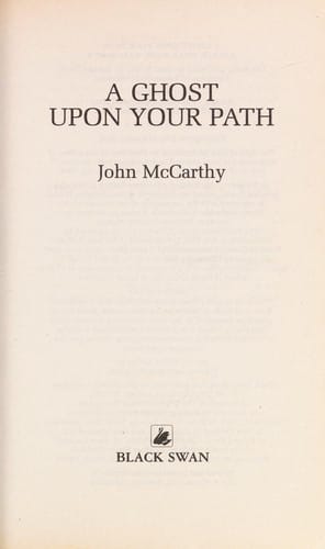 A ghost upon your path