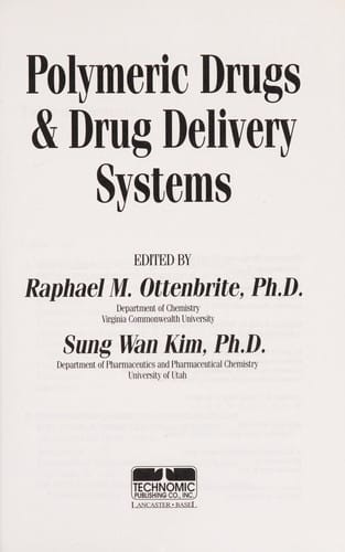 Polymeric drugs & drug delivery systems