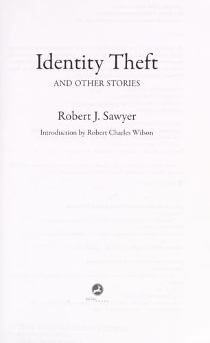 Identity theft and other stories