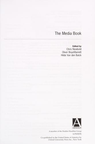 The media book