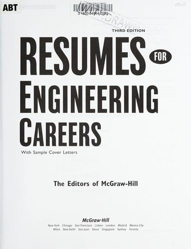 Resumes for engineering careers